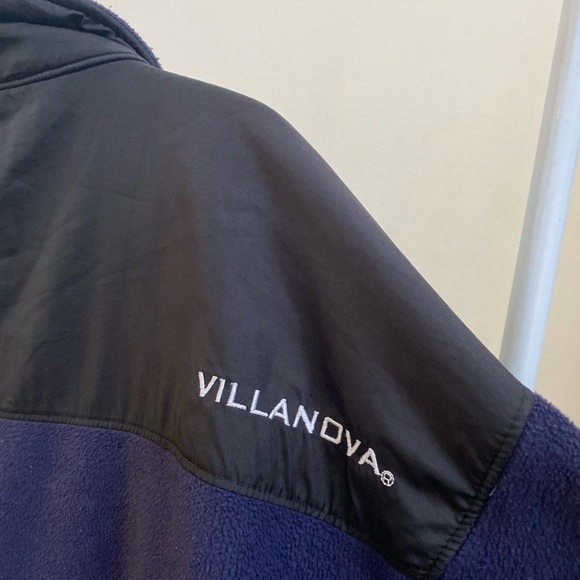 Vintage Villanova University fleece vintage Proplayer zip-up jacket - Picture 11 of 12